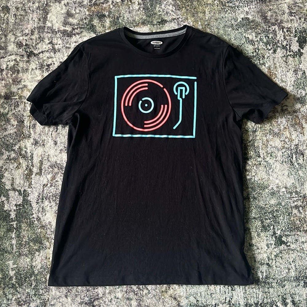 Old Navy Record Tshirt